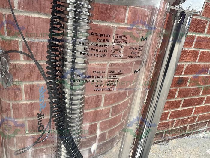 Used Millipore  QuikScale 200/550 Chromatography Column 17 Liter  Cat # GA201711