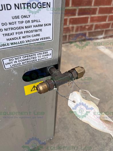 Used CHART MVE 1400 Series Liquid Nitrogen Cryogenic Storage Tank w/ TEC 3000