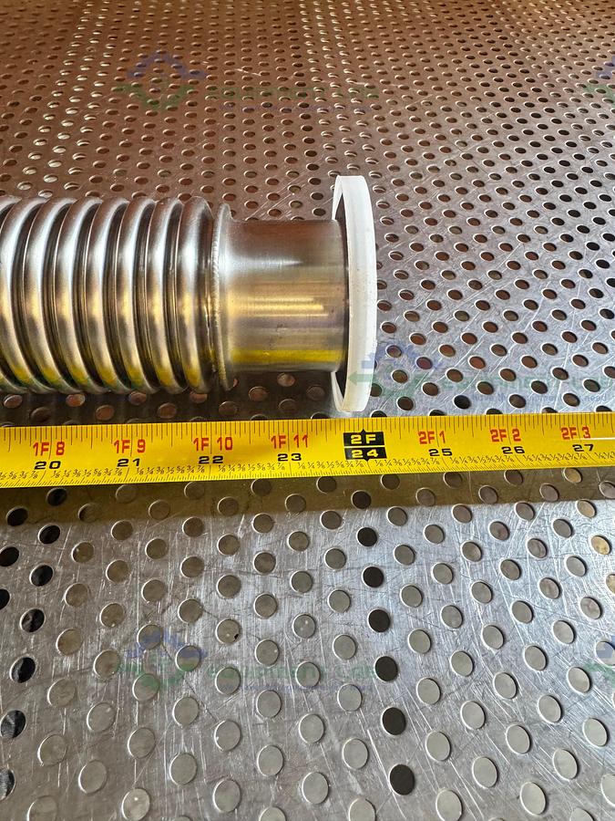 Stainless Steel Bellows Flexible Vacuum Hose 24" w/ KF 50 Fitting