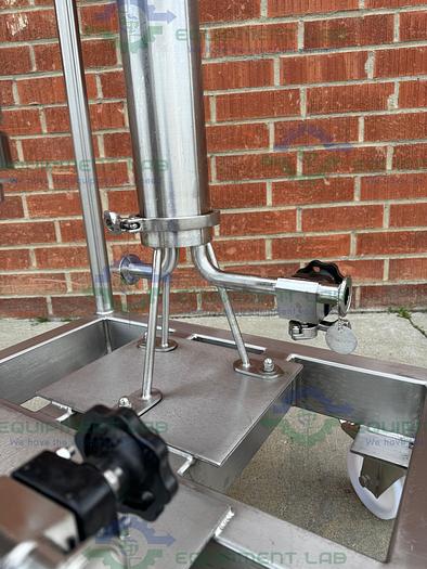 Used Allegheny  Stainless Steel Double Cartridge Filter Housing Skid  8" and 4"