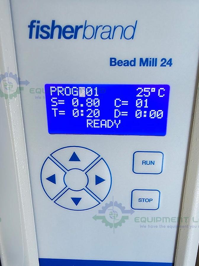 Used Fisher Brand Bead Mill 24 Homogenizer  0.8 m/s to 6 m/s MFG 2024