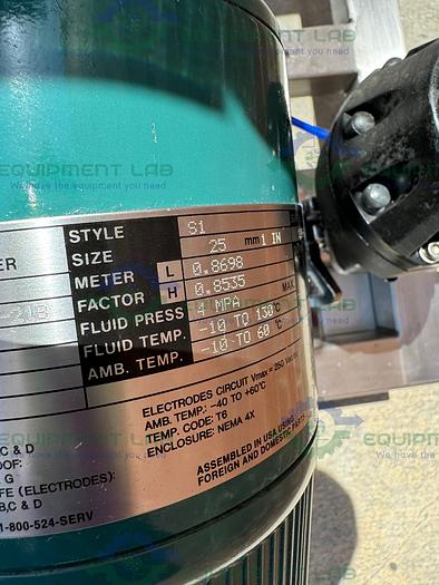 Used Yokogawa Admag AXF 025C Magnetic Flowmeter / Buffer Control Panel