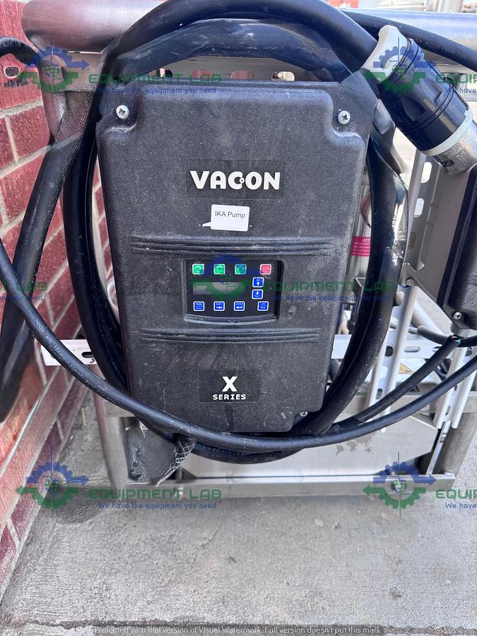 Used IKA CMX 2000/05 Stainless Steel Inline Granulator, Inline Solid & Liquid Mixer