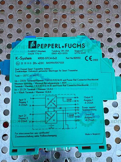 Used Lot of 3 - Pepperl Fuchs KFD2-STC4-Ex2 Dual Channel Smart Transmitter Isolator