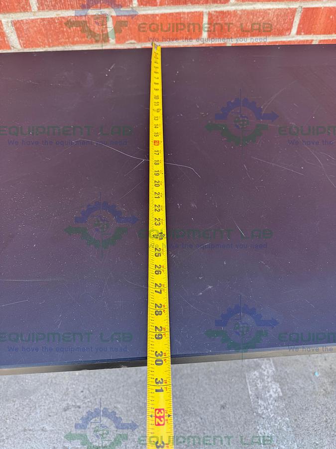 Used Unbranded Adjustable  Science Table with Wheels-30" W x 62" L