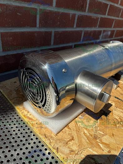 Stainless Motors PE2C02N04B1TOFM 2 HP Washdown Duty Motor w/ 4.2:1 Gear Reducer