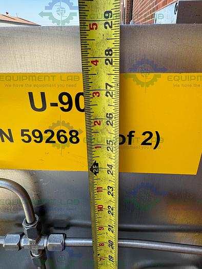 Used Pall Filtron Stainless Steel Cassette Filtration Skid  19" x 29"