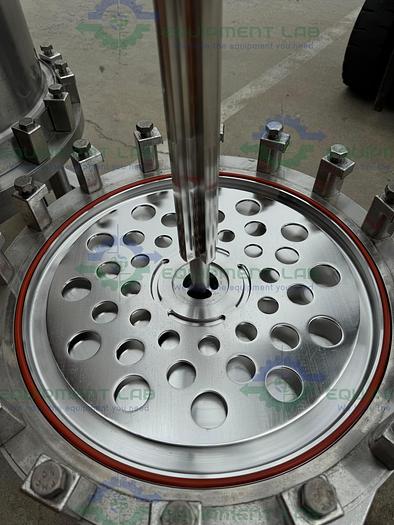 Used 2 Allegheny Stainless Steel Stack Disk Filter Housing 150 FV/PSIG on Casters