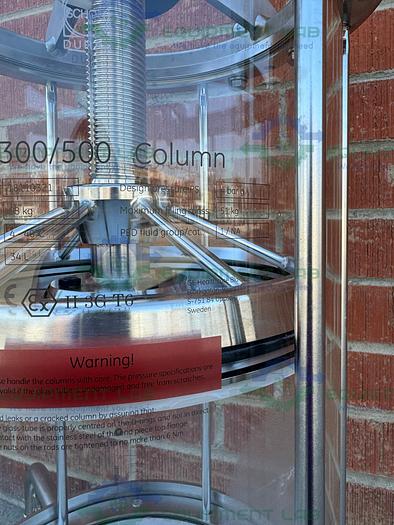 Used Cytiva / GE / Pharmacia BPG 300 / 500 Chromatography Column 34 L