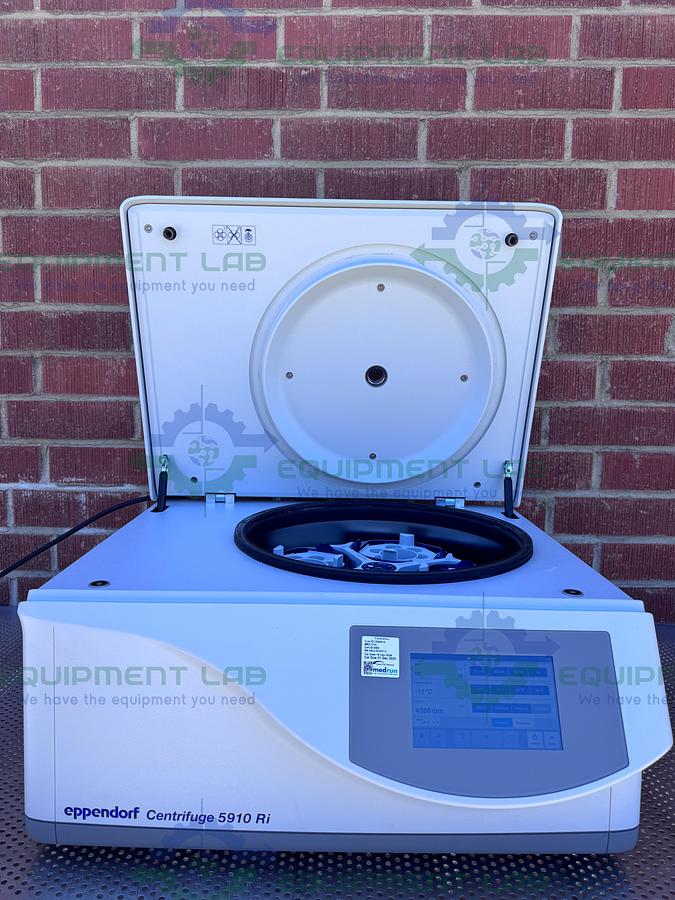Used Eppendorf 5910Ri Refrigerated Centrifuge w/ S-4X Universal Rotor 4500 RPM