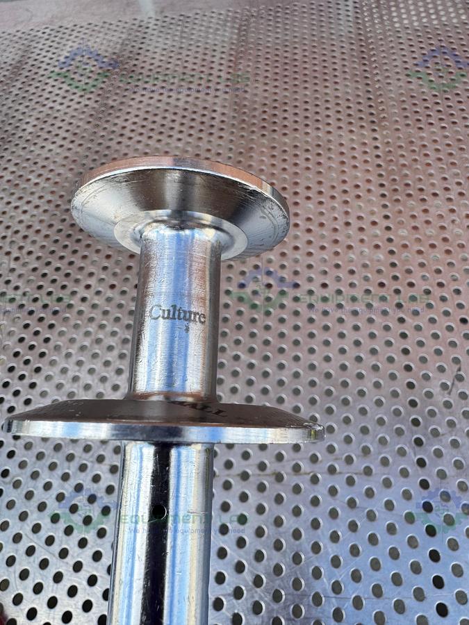 Used Stainless Steel Spray Ball w/ 1.5" to 2.5" Sanitary Fitting
