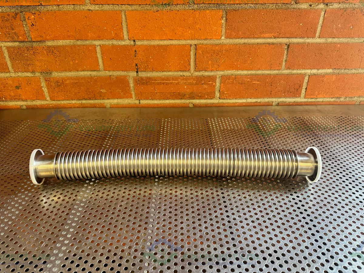 Stainless Steel Bellows Flexible Vacuum Hose 24" w/ KF 50 Fitting
