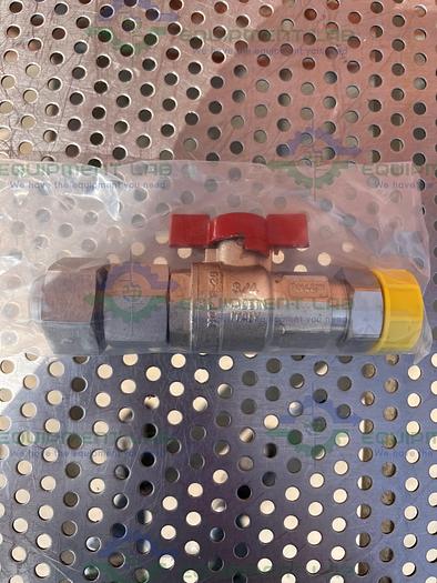 Chemglass CG-1969-M-26 M30 Stainless Steel Ball Valve Male to Female