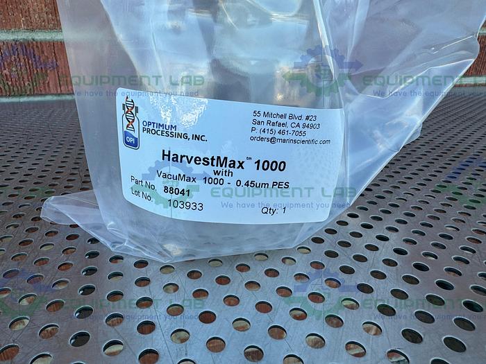 Optimum Processing 88041 HarvestMax 1000 Cell Harvest Clarification Filter