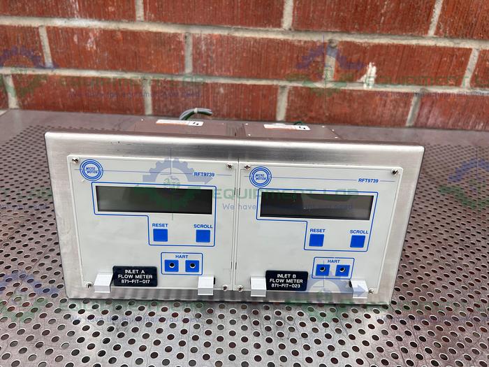 Used Lot of 2 - Micro Motion RFT9739R1EUS Elite Remote Flow Transmitter