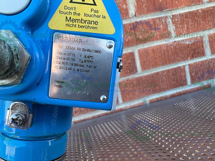 Used Endress + Hauser PMC631 Pressure Transmitter w/ Amersham Conductivity Sensor