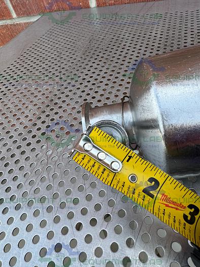 Used Millipore  Stainless Steel Cartridge Filter Housing 4.5"