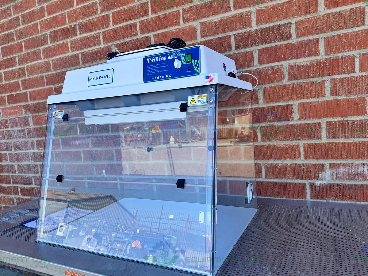 Used Mystaire MY-PCR32 PCR Prep Lab Station Laminar Flow Hood 32" Clean Air