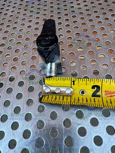 Used Lot of 2 - Hy-Lok P1VH-4T Stainless Steel Ball Valve 3000 PSI