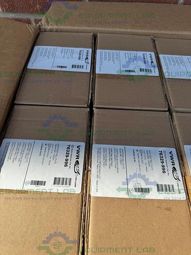 Lot of 100 - VWR  76329-996 Deep Well Plate 2.2 mL Square Well, V-Bottom, Natural