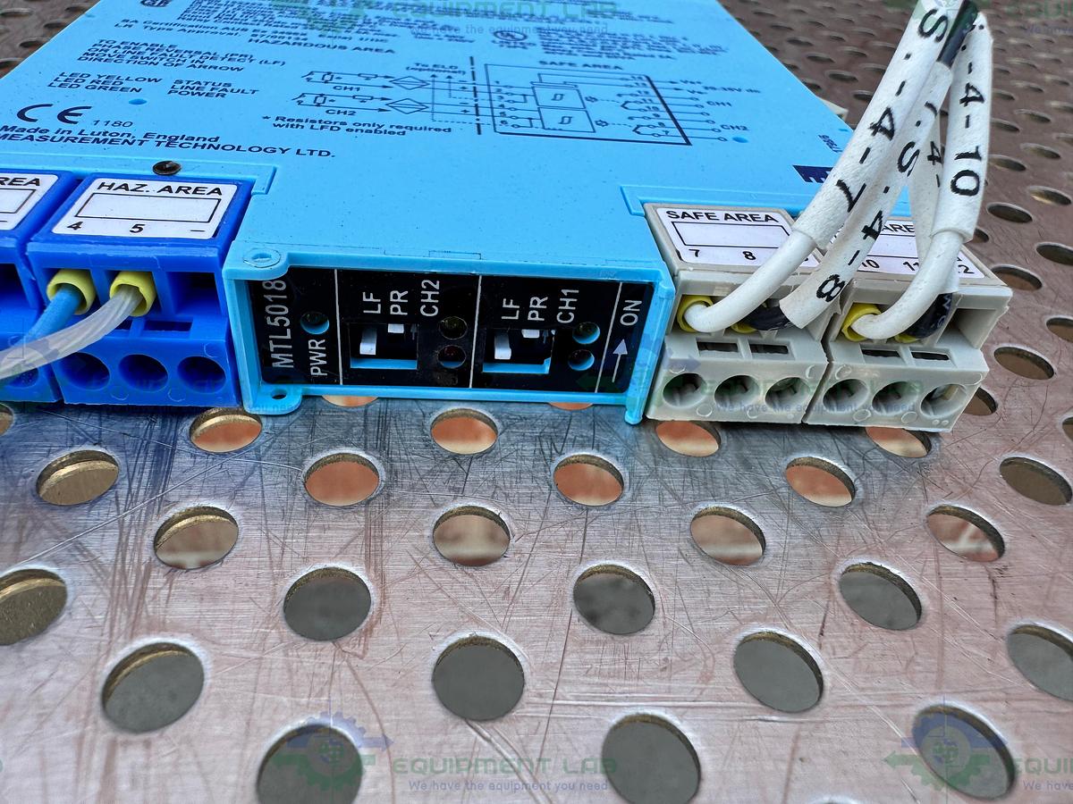 Used Measurement Technology MTL5018 Two Channel Switch Proximity Detector Interface