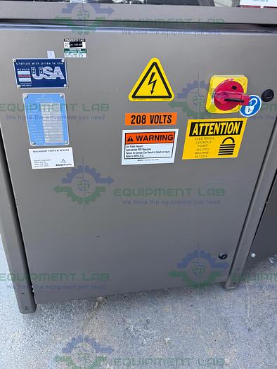 Used Alloy Brands AERGO 8 Rotary Blister Vacuum Sealer Machine  45 CFM, 20 CPM