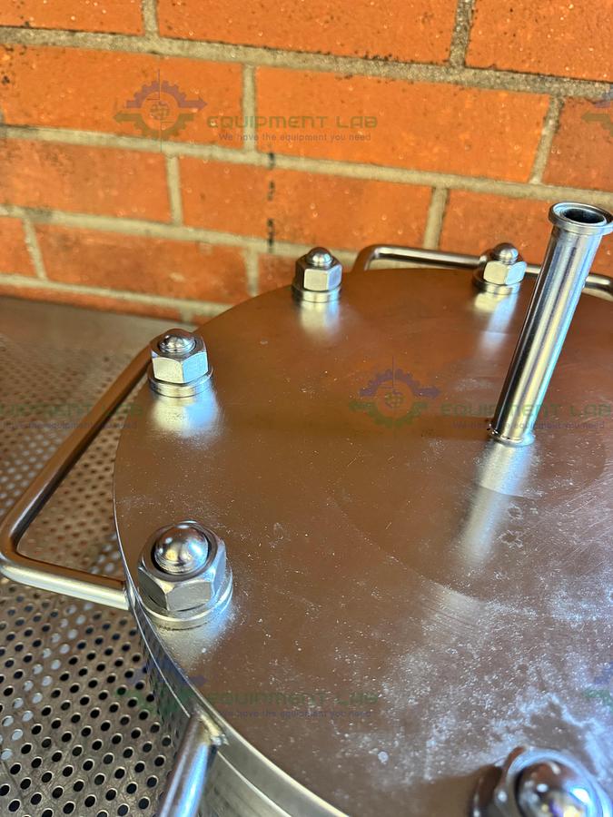 Used Stainless Steel 270mm High Press Membrane Disc Filter Housing 1000 PSI