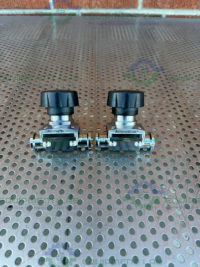 Used Aqua Seal 6155535 Diaphragm Valve w/ 3/4" Sanitary Fitting