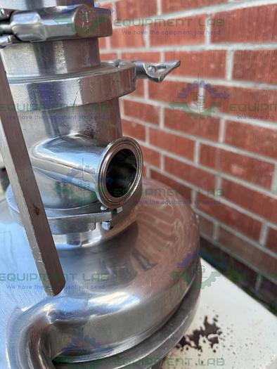 Used Tri Clover F3218MD-B40 Stainless Steel Tri Blender Mixer 480V w/ 10 HP Motor