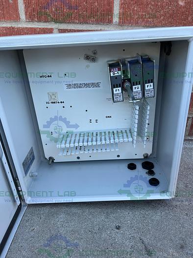 Used Industrial Control Panel  1244250 Standard Enclosure 9" x 15.5" x 16"