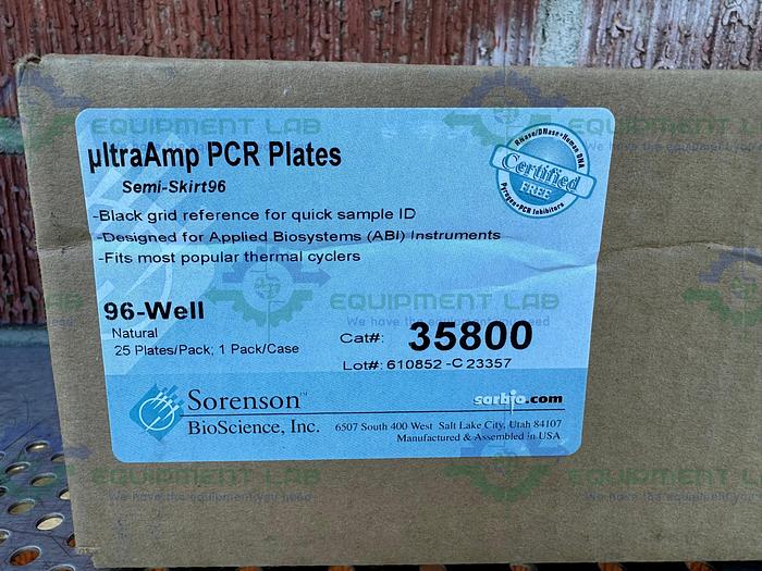 Bioscience Sorenson  35800 Semi Strike 96 μltra AMP PCR Plates 96- Well