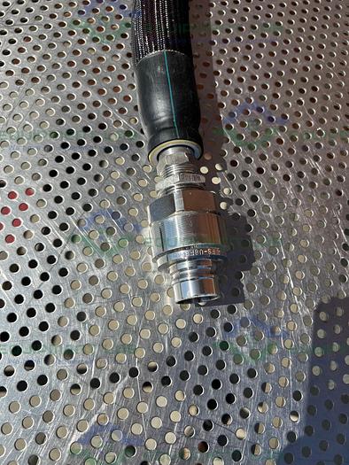 Used Huber  Insulated Chiller Hose 54" w/ Dixon FS-V8F8-SS 1" Quick Disconnect