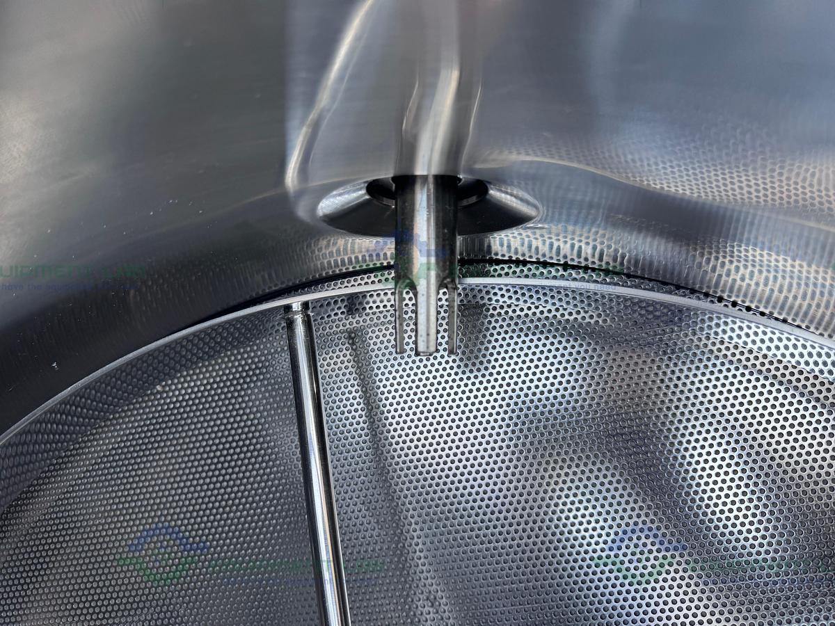 Used Allegheny Bradford 174 Liter Jacketed Nutsche Filter / Agitated Dryer