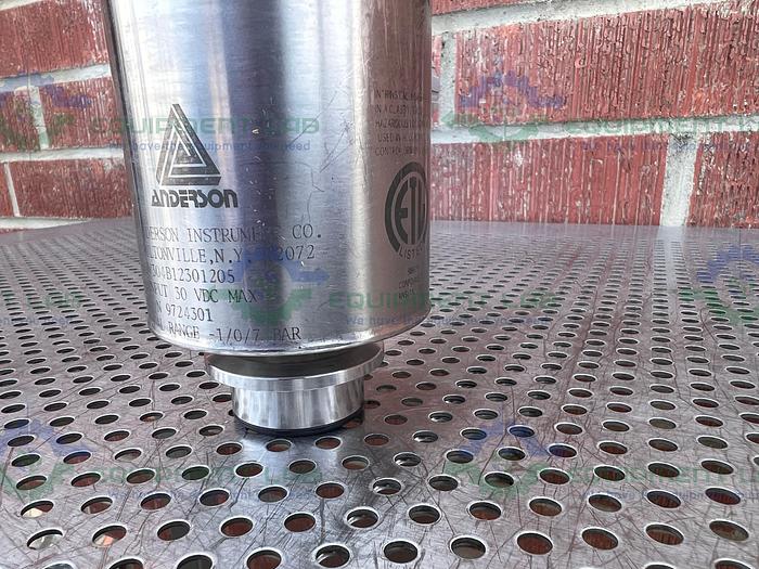 Used Anderson Instrument SV304B12301205 Pressure Transmitter