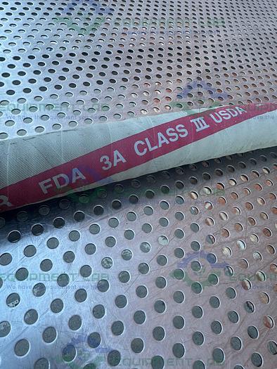 Used FGR FDA 3A Class III Transfer Hose 76" w/ Swagelok QTM8 Quick Connect Stem