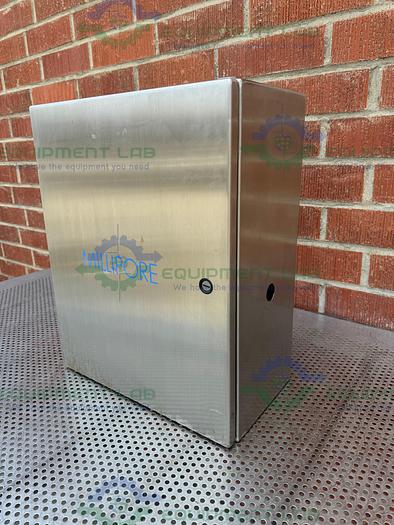 Used Millipore Stainless Steel Industrial Control Panel Enclosure 16" x 20" x 9"