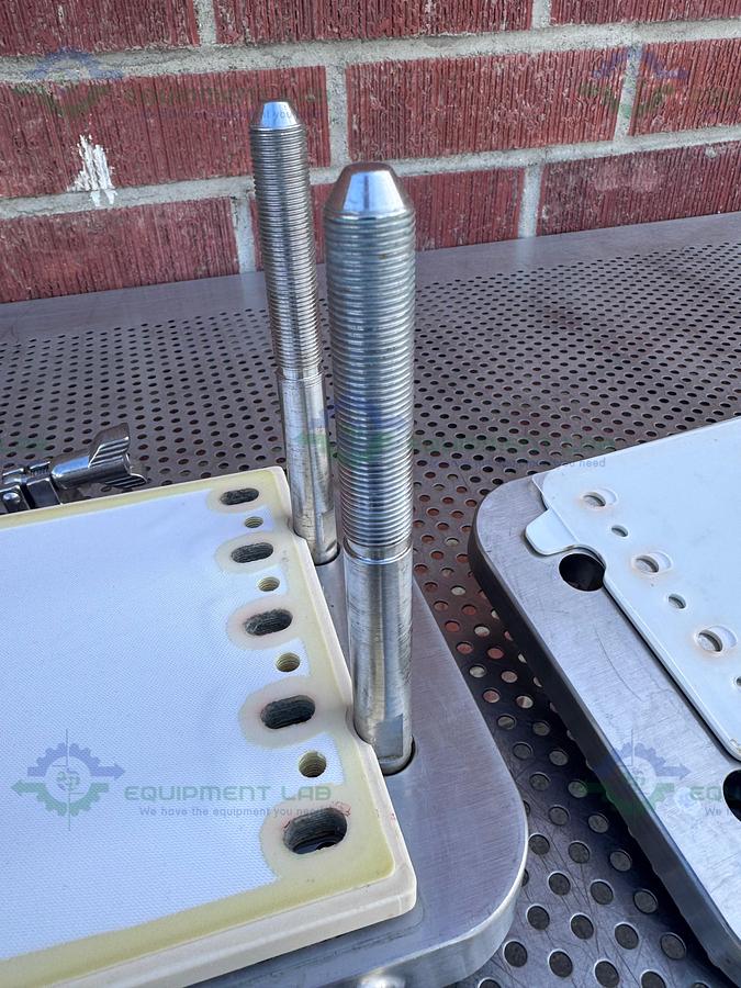 Used Millipore Stainless Steel Pellicon Filter Holder w/ GW Kent Gauge