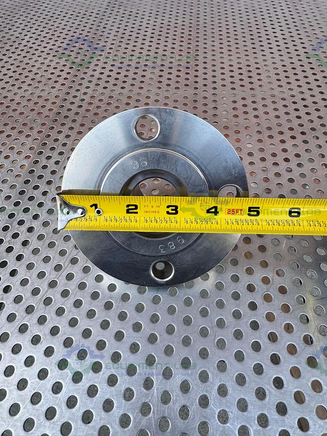 SPX Stainless Steel Mixing Tank Impeller 100" x 14" x 1.5" w/ Flange Fitting