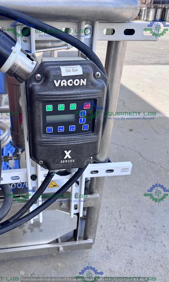 Used IKA CMX 2000/05 Stainless Steel Inline Granulator, Inline Solid & Liquid Mixer