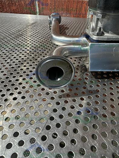 Used 3 ITT Pure Flo Advantage Stainless Steel Diaphragm Valve w/ 1" Sanitary Fittings