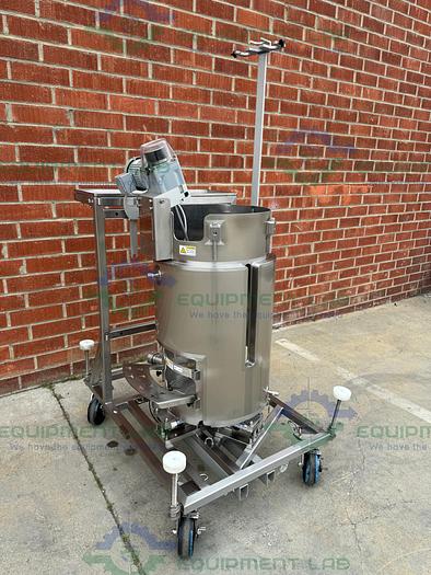 Used Thermo  Hyclone Stainless Steel Jacketed Single Use 100L Bioreactor