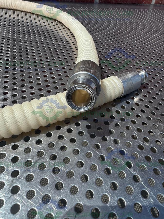 Used Unbranded 72" Silicone Flexible  Hose w/ 3/4" Sanitary Fitting