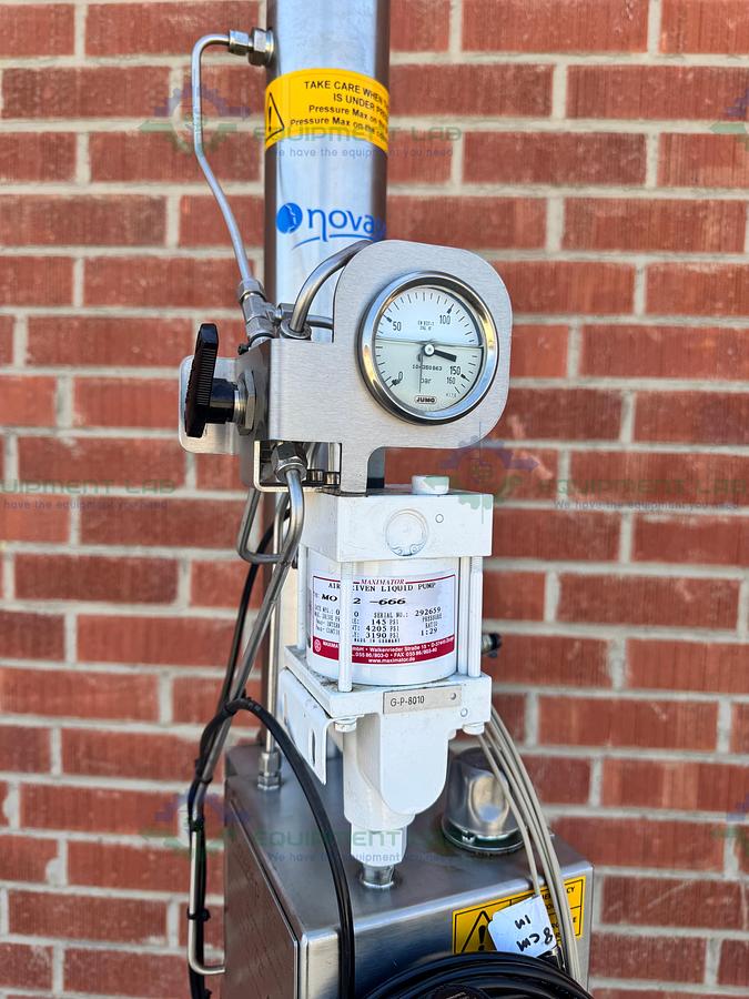 Used Novasep ProChrom LC80.600.VE100 DAC Liquid Chromatography Column