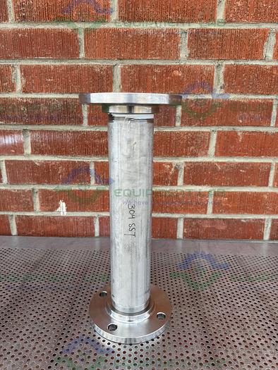 Used Unbranded 304 Stainless Steel Column w/ YTH 150LB 3" Flange Fittings