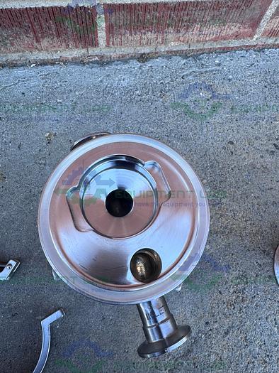 Used Allegheny Bradford F-777401 Stainless Steel Cartridge Filter Housing