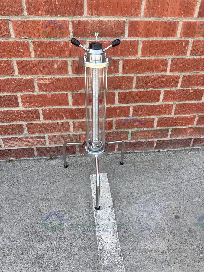 Used Cytiva / GE / Pharmacia BPG 100 / 500 Chromatography Column 4L