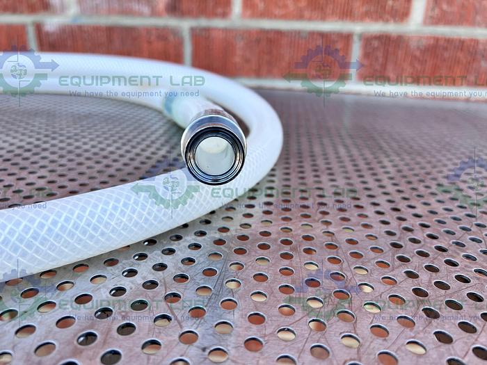 Used Saint Gobain SBP 0750 Pure Fit 96" Hose w/ 3/4" to 1 1/2" Sanitary Fitting 90PSI