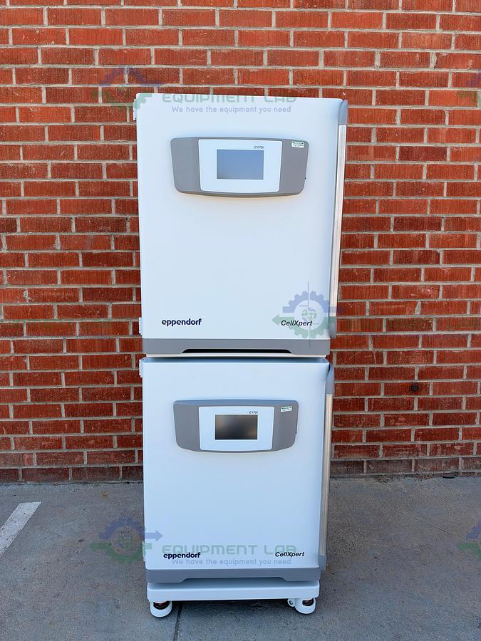 Used Eppendorf CellXpert C170i Double Stack Cell Culture Incubator 100-127V, 170L