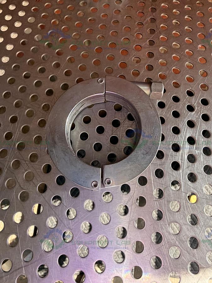 Used Lot of 5 - AN Corp Stainless Steel KF 40 Vacuum Clamp