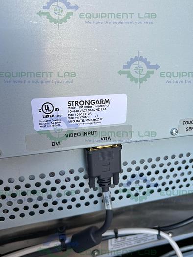 Used Strongarm 191 Industrial Monitor 19" w/ Strongarm Membrane Keyboard, Trackball